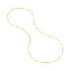 0.85mm Square Wheat Chain with Spring Ring