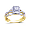 14K 0.50Ct Diamond Bridal Ring