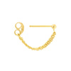 Double Chain Front-to-Back Earrings