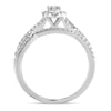 14K 0.50Ct Fancy Cut Bridal Ring
