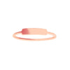 Small ID Bar Wire Ring
