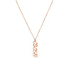 7mm Vertical Script Numeral Necklace