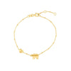 Mama Bear &amp; Puffed Heart Bracelet