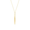 Diamond Trio Bombe Marquise Drop Necklace