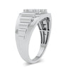 10K 0.15Ct Diamond Mens Ring