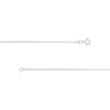 Sterling Silver Diamond-Cut Oval Tassel Bead Y-Necklace