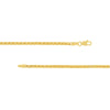 2.7mm Solid Round Box Chain with Lobster Lock