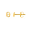 Puffy Mariner Stud Earrings