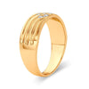 14K 0.25Ct Diamond Band