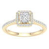 14K 1.25Ct Lab Grown Engagement Ring