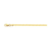 2.0mm Serpentine Chain with Lobster Lock