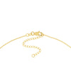 Diamond Moon with Star Dangle Necklace