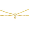 Diamond Chain Drape Adjustable Choker
