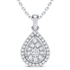 14K 0.30Ct Diamond Pendant