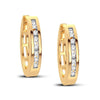 14K 0.15Ct Diamond Earring