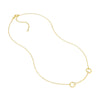 Diamond Horse Bit Station Necklace