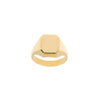 Engravable Rectangle Signet Ring