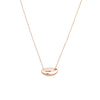 Puffy Nut Shape Adjustable Necklace