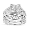 14K  2.00Ct Pr/Ct Dia  Bridal  Ring