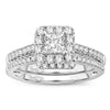 14K 1.00Ct Diamond Bridal Ring