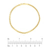3.3mm Solid Round Box Chain with Lobster Lock