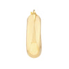 10mm Round High Polished Hoop Earrings