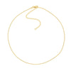 Diamond-Cut Bead Choker Chain