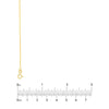 0.85mm Square Wheat Chain with Spring Ring