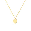 So You Mini Engravable Oval Adjustable Necklace