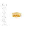 Wide Ridge Ribbed Band