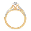 14K 0.75Ct Diamond Bridal Ring