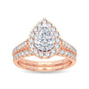 14K 1.00Ct Diamond Bridal Ring