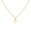 Mini Cross Dangle Necklace