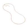 Adjustable Snake Chain Necklace with Slider