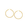 Twisted Rope Hoop Earrings