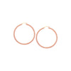 Twisted Rope Hoop Earrings