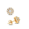 14K 0.25Ct Diamond Earring