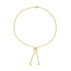 Mini Diamond Cross Bolo Bracelet