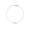 Mini CZ Infinity Adjustable Bracelet