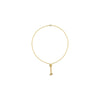 Mini Princess Cut Diamond Bolo Bracelet