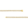 4tcw Diamond Curb Necklace