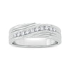 14K 0.25Ct Diamond Band