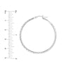 3x40 DC Inside/Out Hoop Earrings