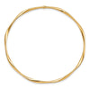 10K Yellow Gold Slip-On Bangle