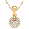 14K 0.15Ct Diamond Pendant