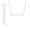 Thin Bar Adjustable Necklace
