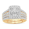 14K  1.50Ct  Diamond  Bridal  Ring