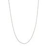 Sterling Silver/Plated Adjustable Cable Chain