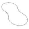 Sterling Silver 4.4mm Light Curb Chain with Lobster Lock