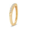 14K 0.17Ct Diamond Enhancer Band